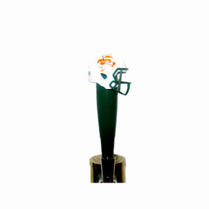 NCAA Miami Hurricanes Tap Handle NCAA Football Beer Ibis Wood Kegerator The "U"